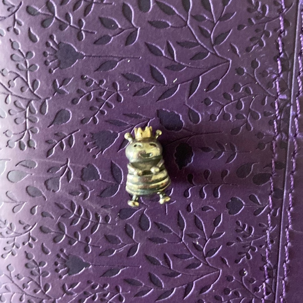 Authentic Queen Bee Pandora Charm - Retired.